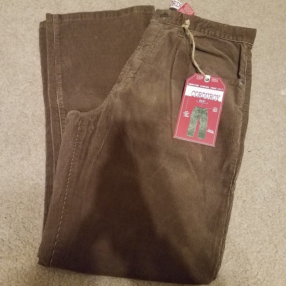 NWT Men's corduroy pants- 32x32